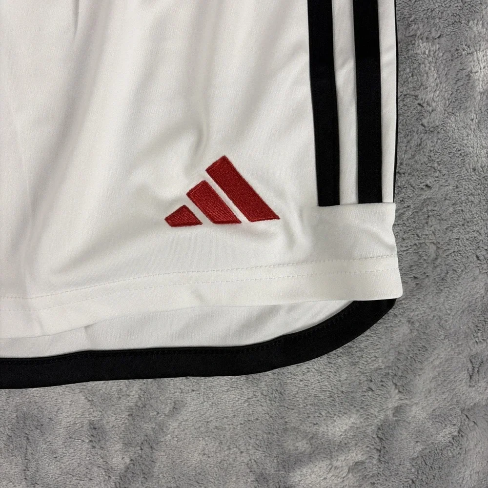 Adidas Manchester United Home Training Shorts White HR3678 Mens Large NWT